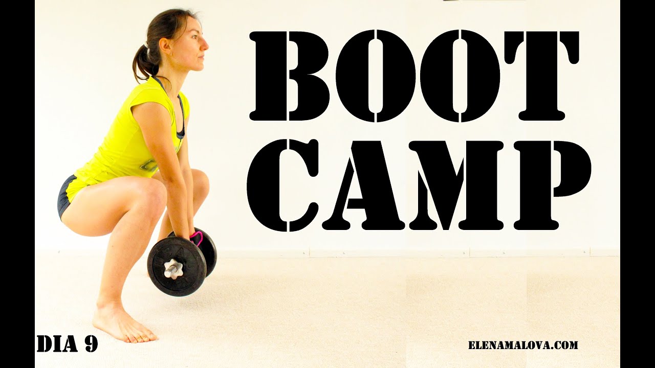 INTENSO ENTRENAMIENTO BOOT CAMP 30 min + Estiramiento intensivo | Día 9 #mega5semanas