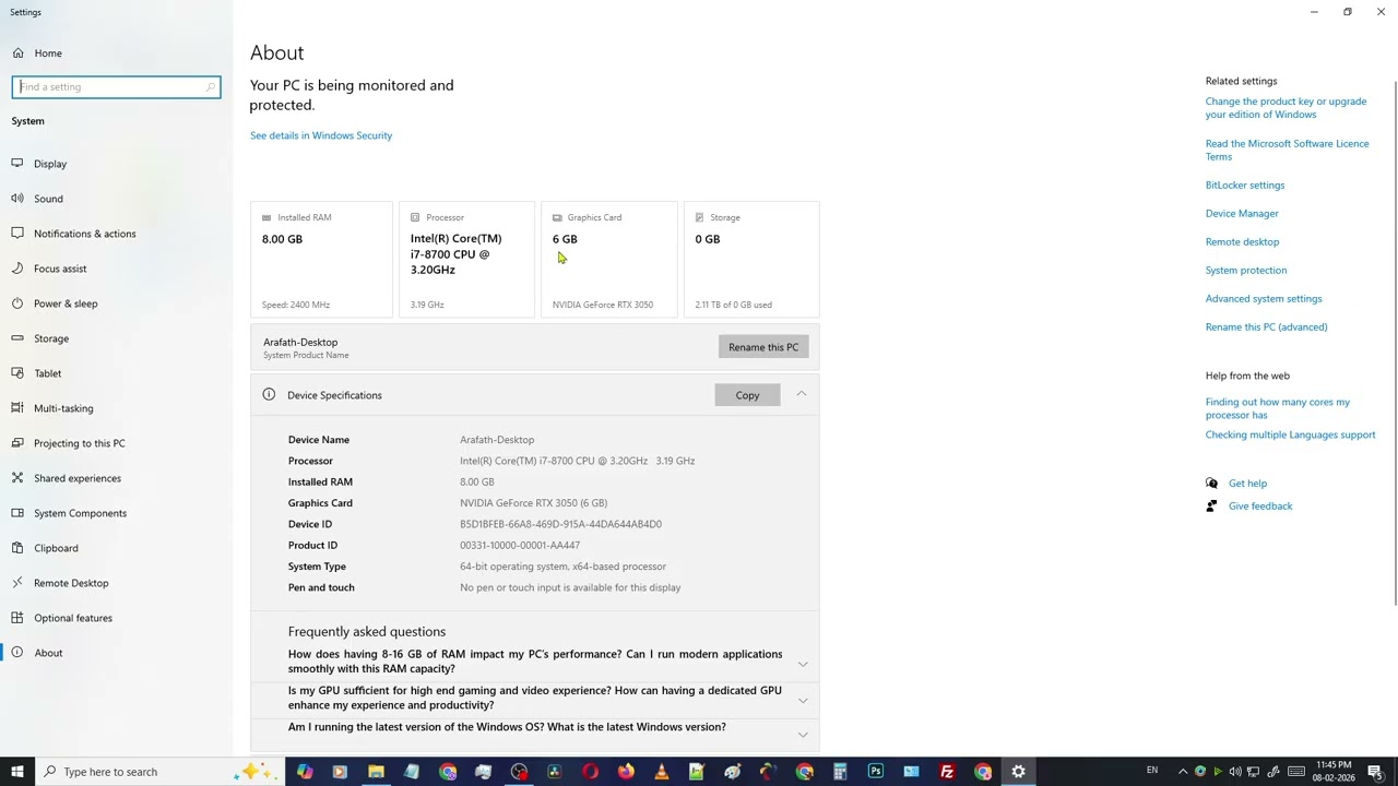 Как узнать, какая у меня видеокарта в Windows 10?