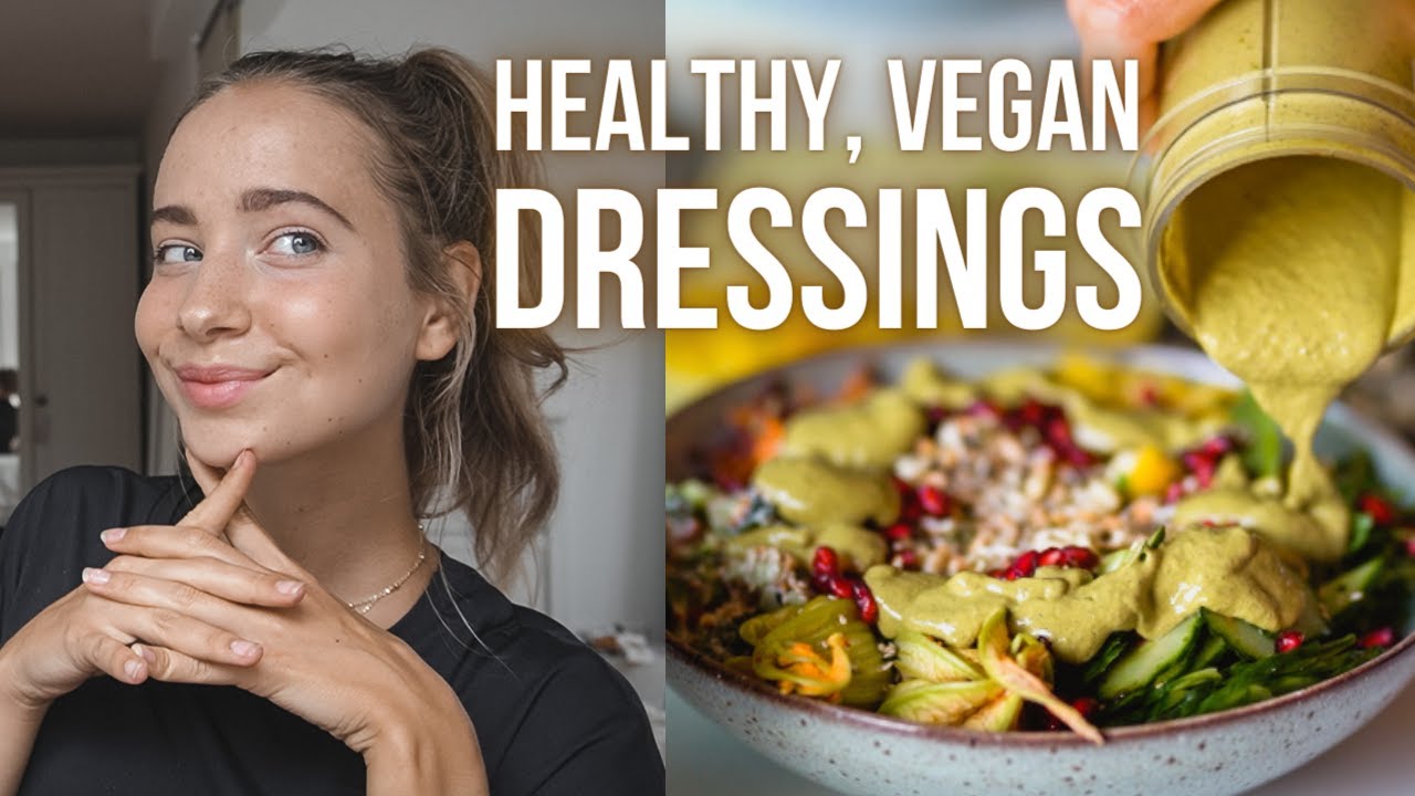 BOWLS, SALAT DRESSING & BROKKOLISALAT - GESUND & VEGAN REZEPTE // annrahel