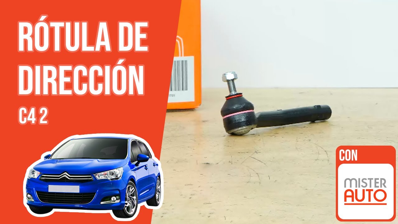 Cómo cambiar la rótula de dirección Citroën C4 2 🚗
