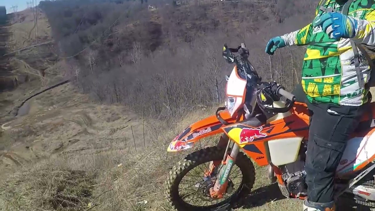 1/4 mile hill with Trevor Tyler And Max
