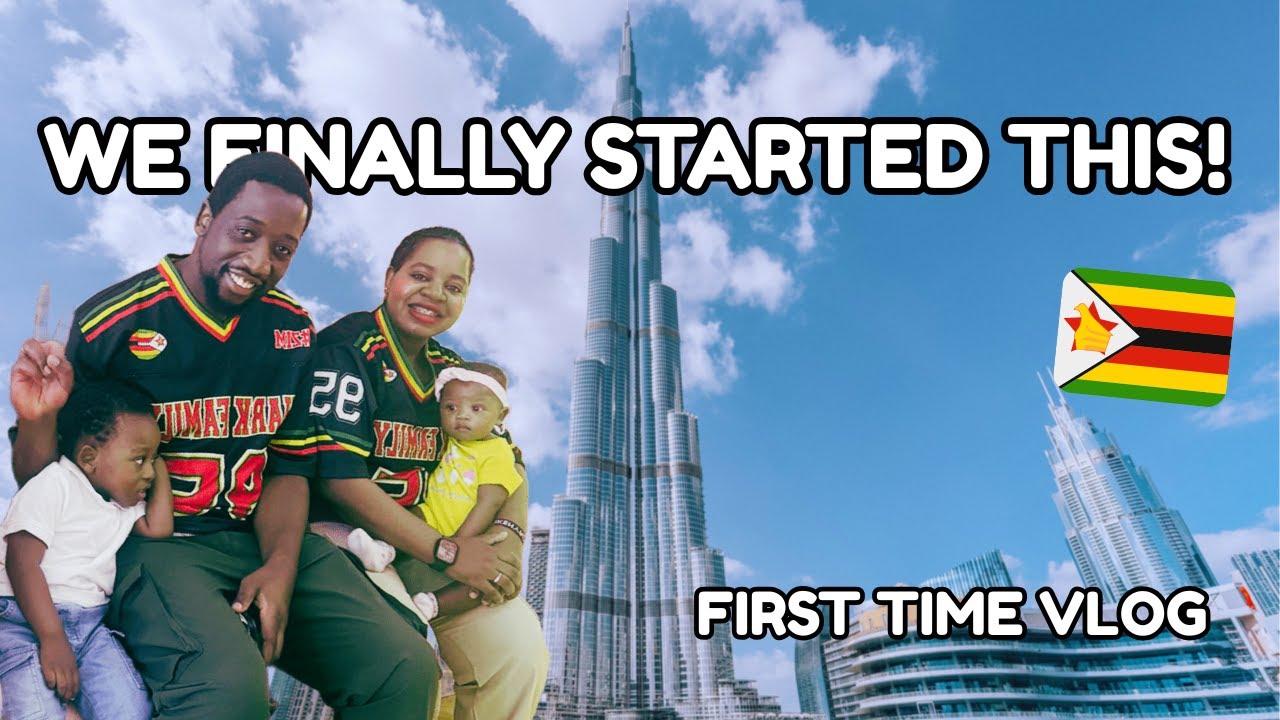 our FIRST vlog LIVING in UAE family