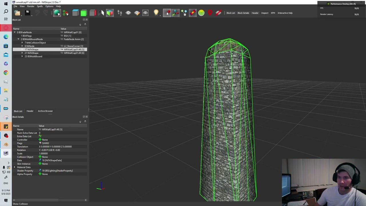 Blender Nif tools to Nif collision Tutorial