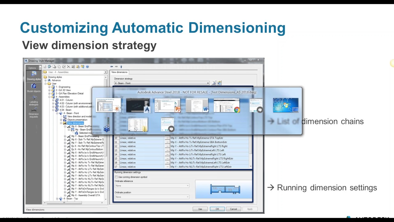 09. Drawing Style Manager: Customizing automatic dimensions - Part 1