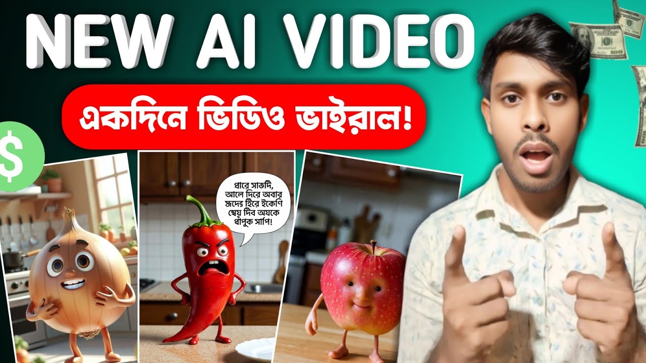 Viral AI Video কিভাবে বানাবেন | Create Viral Objects Explain Videos with Free AI Tools