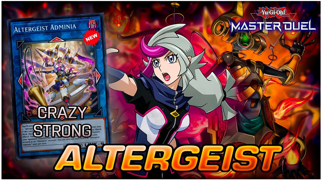 Altergeist Deck Post Nightmare Arrivals! Altergeist Adminia! [Yu-Gi-Oh! Master Duel]
