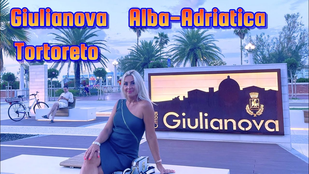 🇮🇹 Чужая и уже родня Италия . Адриатическое побережье - Giulianova, Tortoreto, Alba-Adriatica