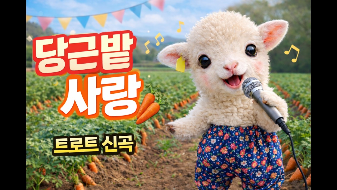 [트로트 신곡] 당근밭 사랑🥕 같이 부르는 흥폭발 트롯