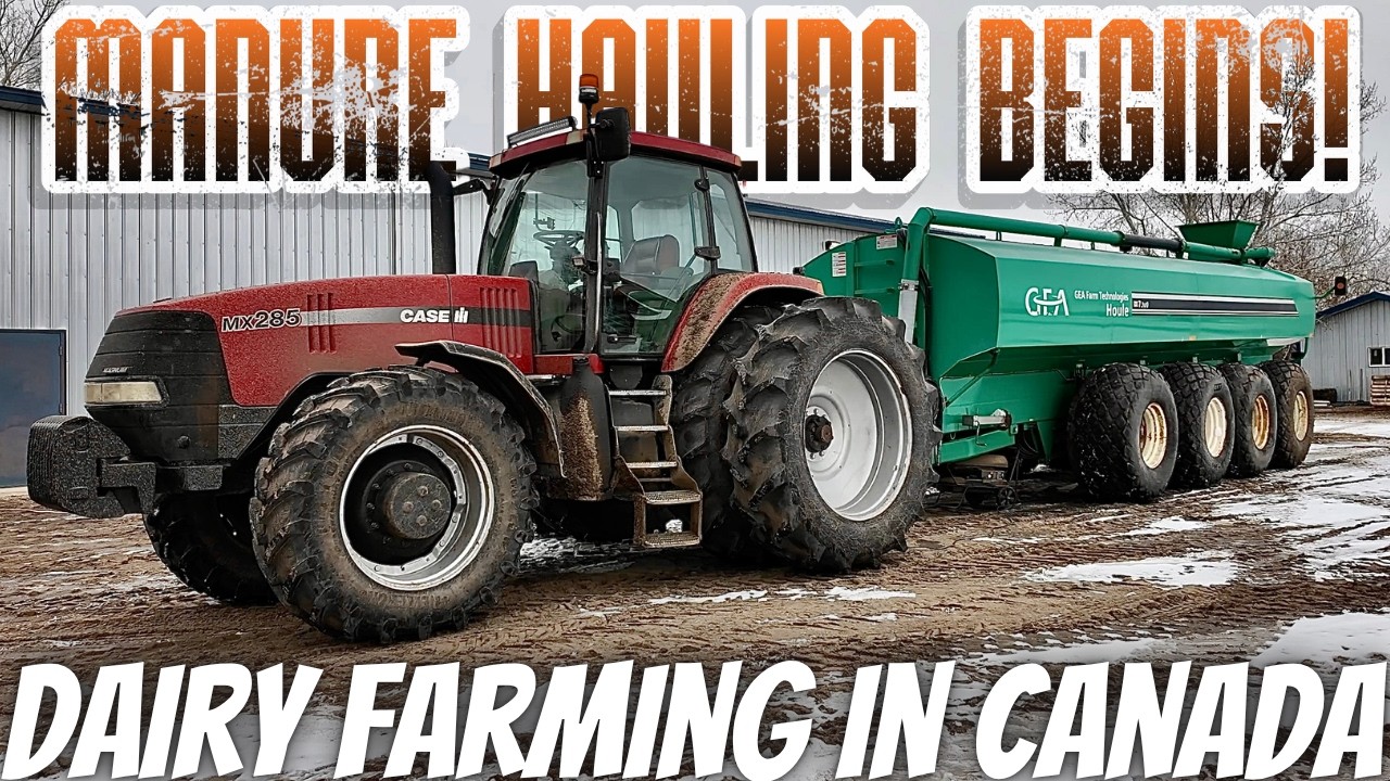 Spring Manure Hauling Starts!