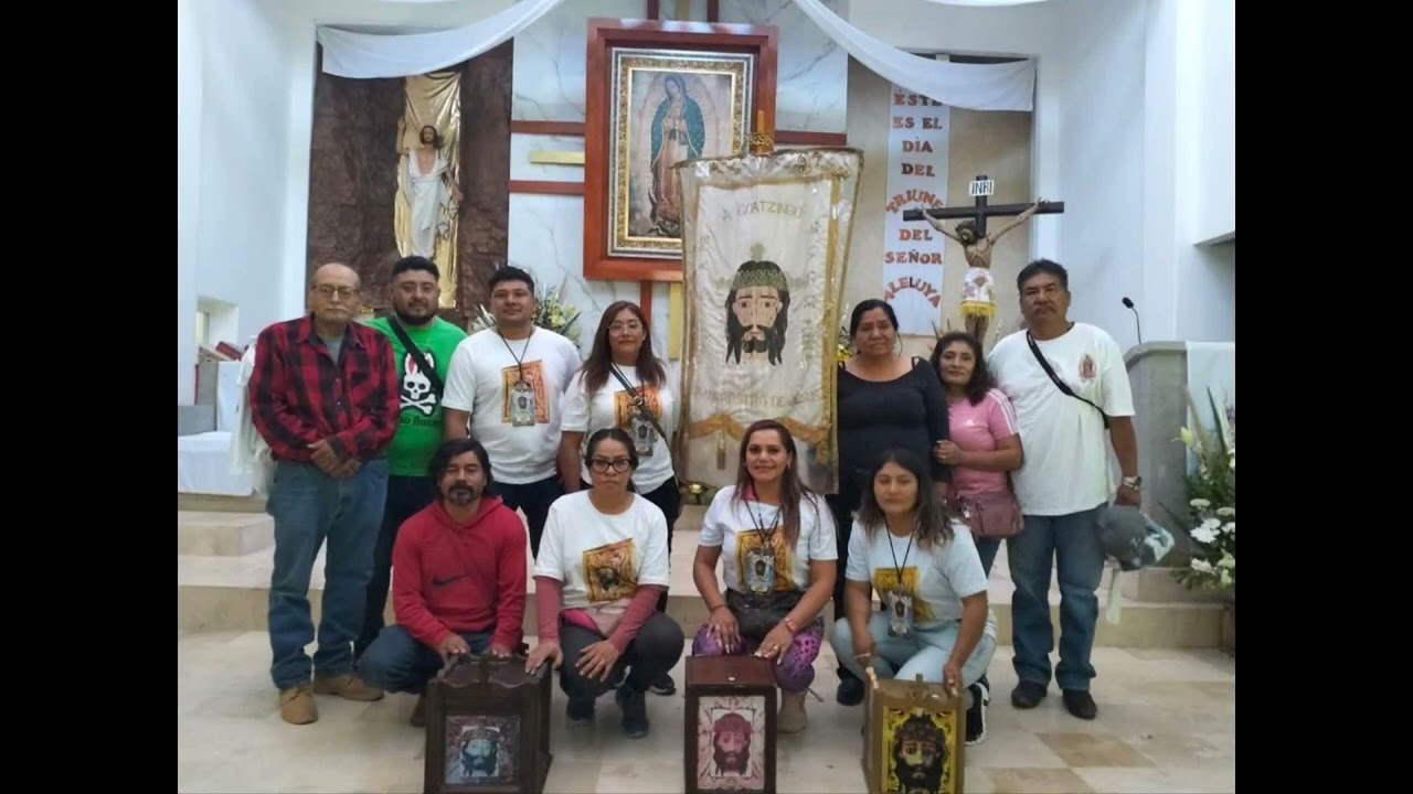 Falta poco te invitamos a nuestra gran feria de abril a festejar a nuestro divino rostro de Jesús.
