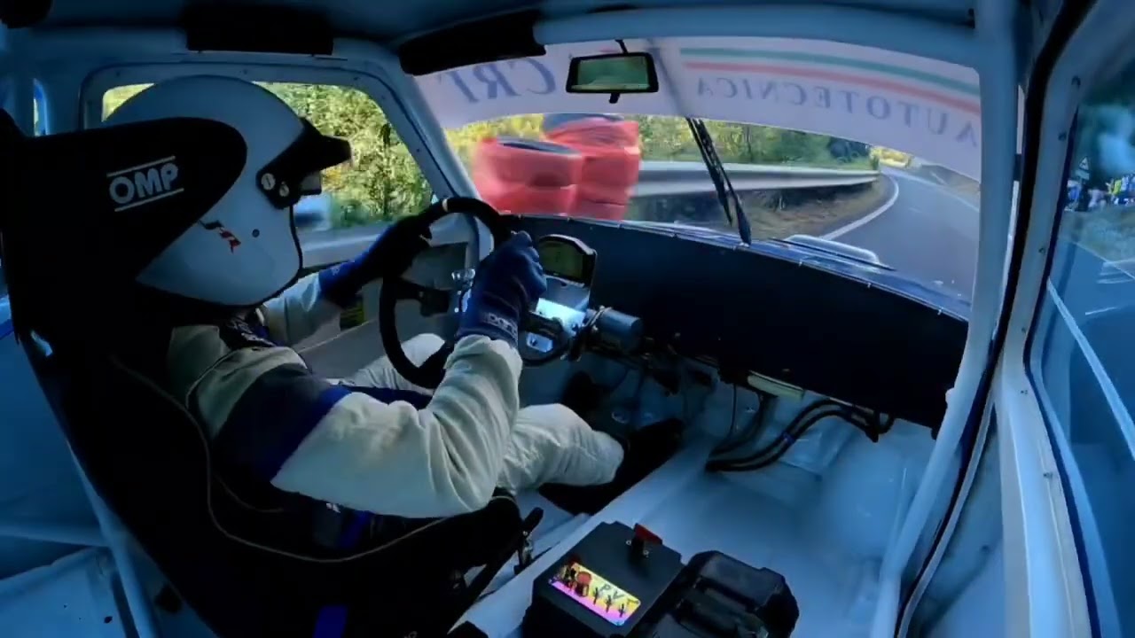 Camera car slalom. Ucria 2025