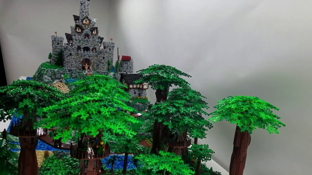 LEGO Robin Hood Moc Layout 2017