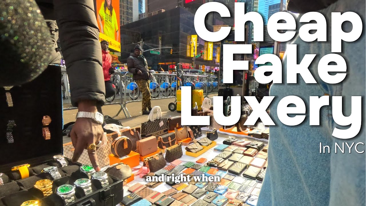 HUNTING For Fake Designer Items In New York City