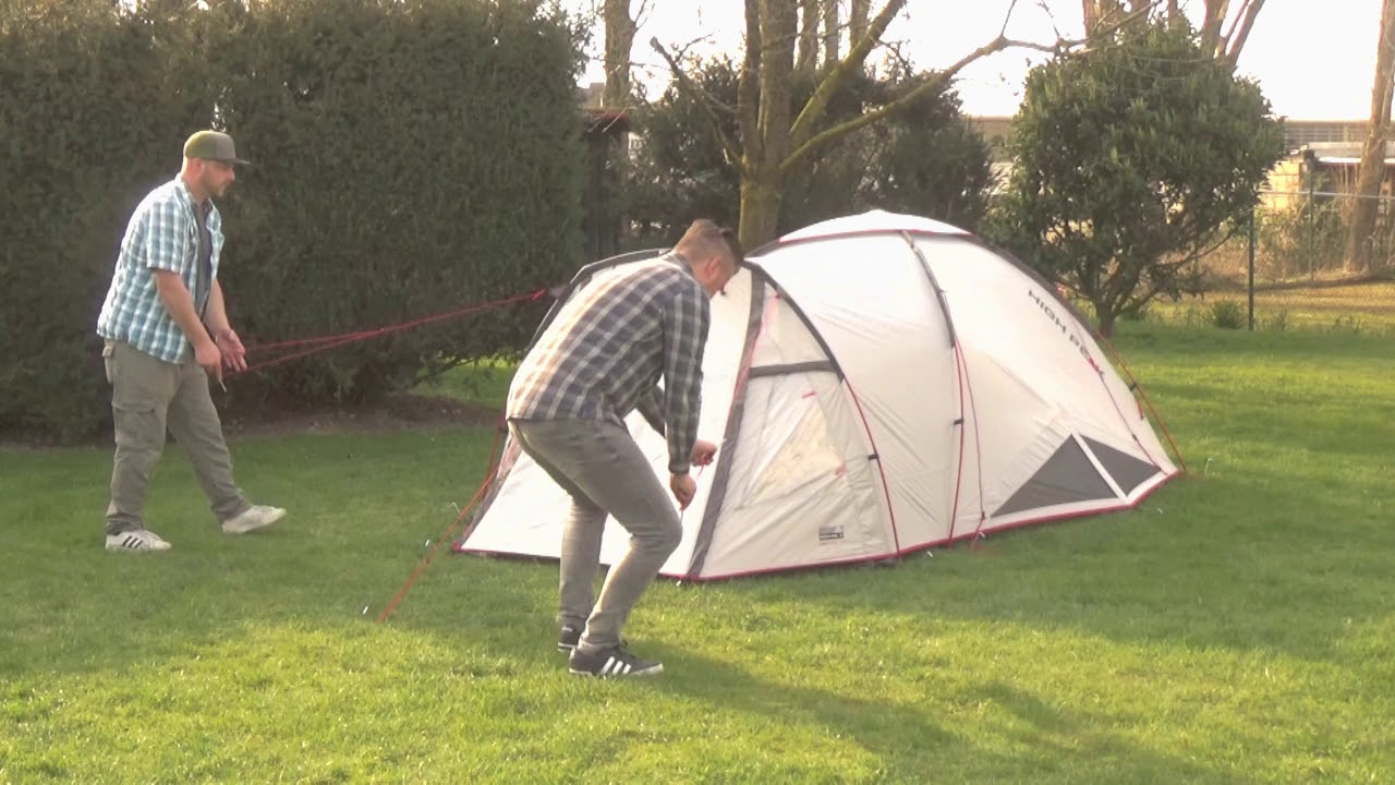 High Peak Zelt Alfena 3.0 Aufbau- Feature Video / setup video