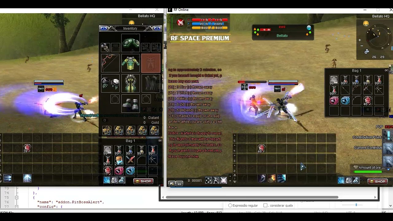 Custom module PvpPenalty for yorozuya rf online 2232 by mukadx