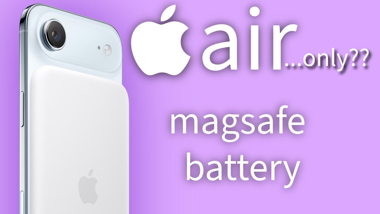 Apple MagSafe Battery for iPhone Air   Hands On‼️First Look 👀