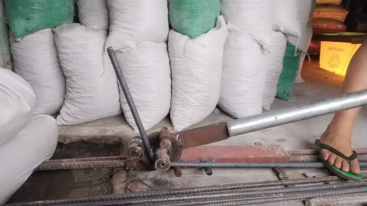 Bar Bender / Rebar 12mm to 20mm , DIY home made from scrap