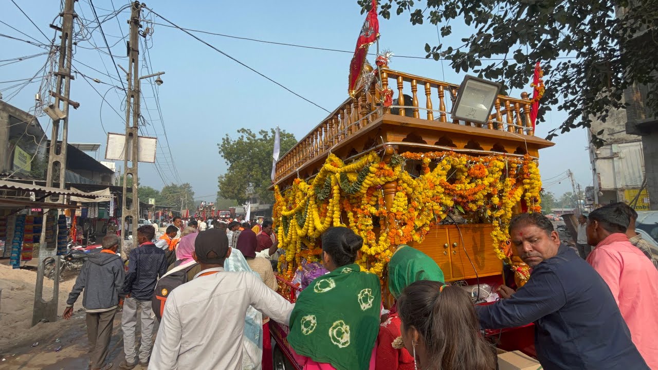 નાની અંબાજી સંઘ શિવરાજપુર થી પાવાગઢ તરફ રવાના Live 27/11/2025