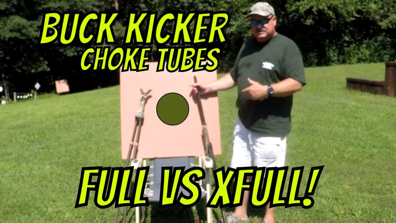 Тестирование чоковой насадки Buck Kicker (полная и Xfull)