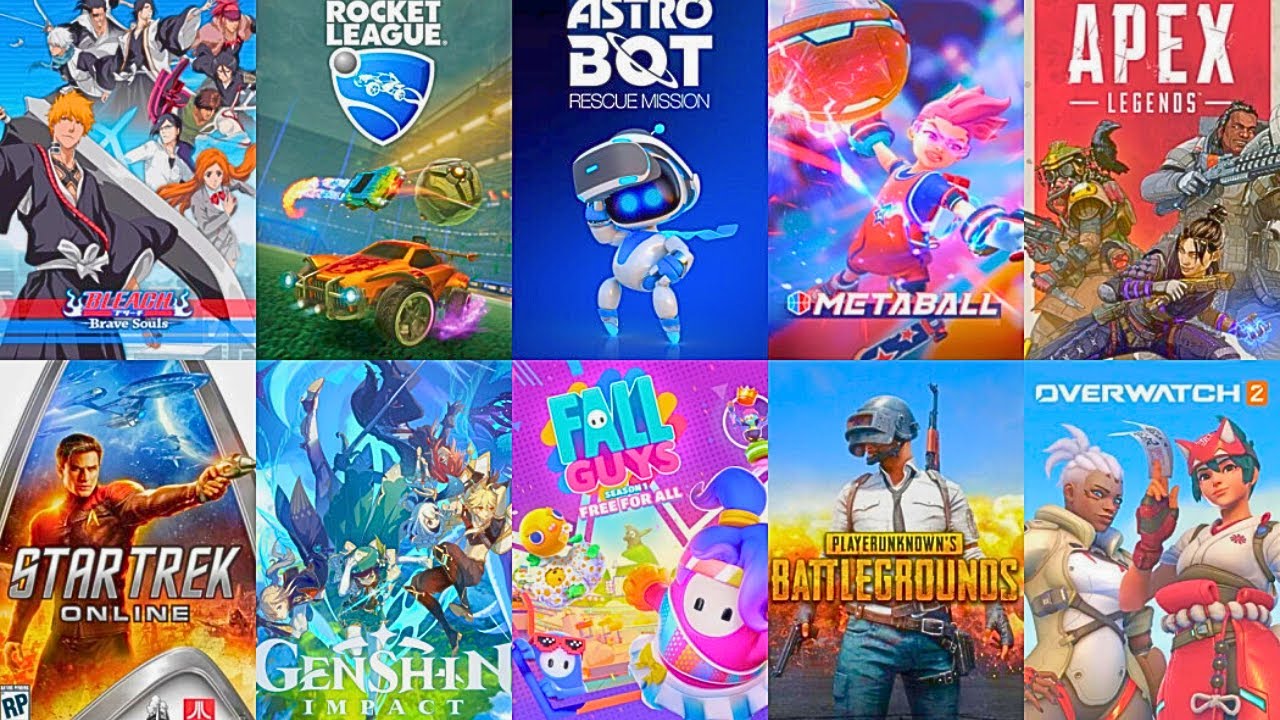 Top 65 Best FREE Games on PS4 & PS5 (FREE GAMES)