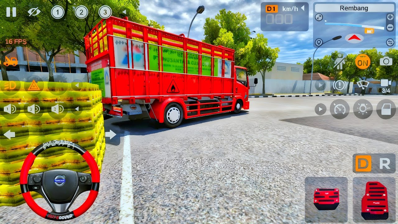 Truk Oleng Isuzu Nmr Pertamina Kirim LPG Ke Tiap Pangkalan l Mod Bus Simulator Indonesia