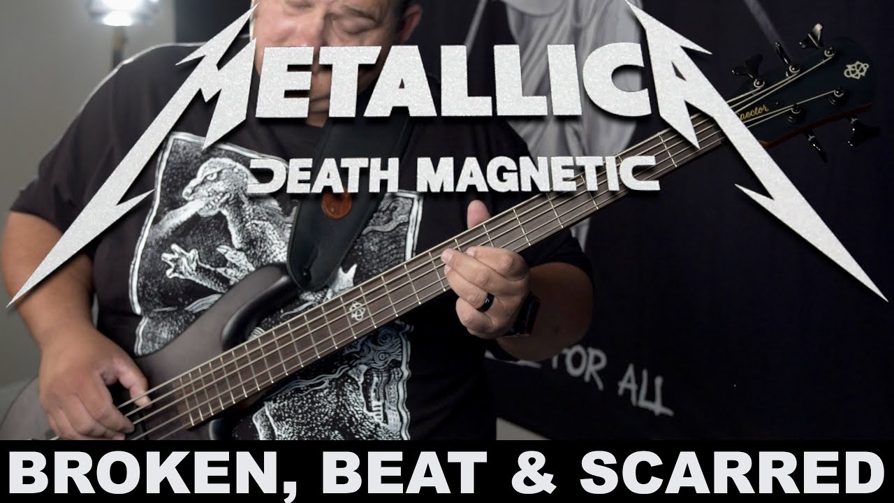 [BASS COVER] Metallica - Broken, Beat & Scarred