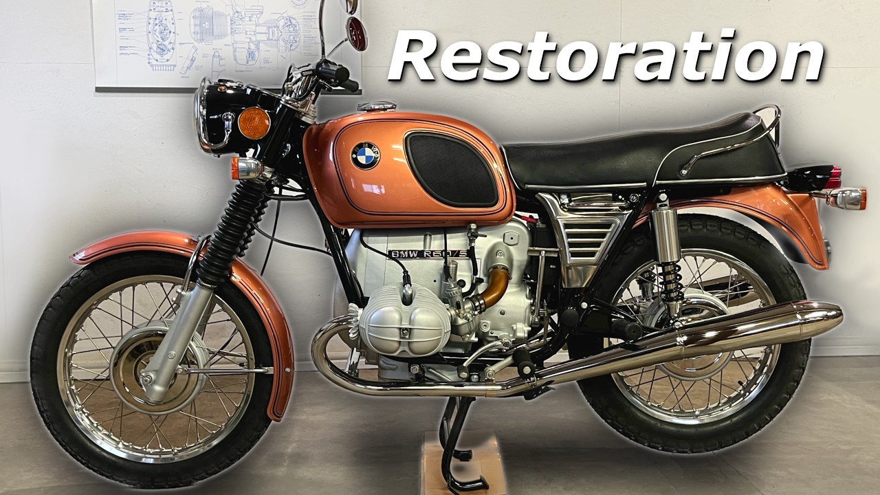 The Ultimate BMW R60/5 Restoration: 50 Year Old Masterpiece
