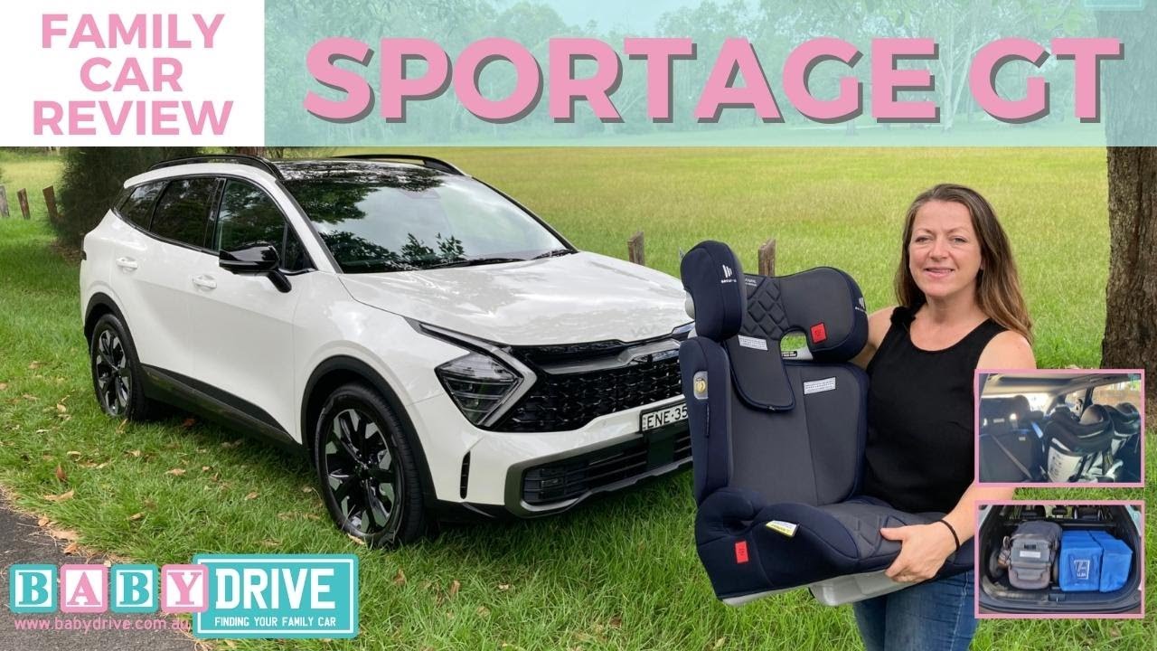 Обзор семейного автомобиля: Kia Sportage GT Line 2022 года | Тест детского кресла и коляски BabyD...