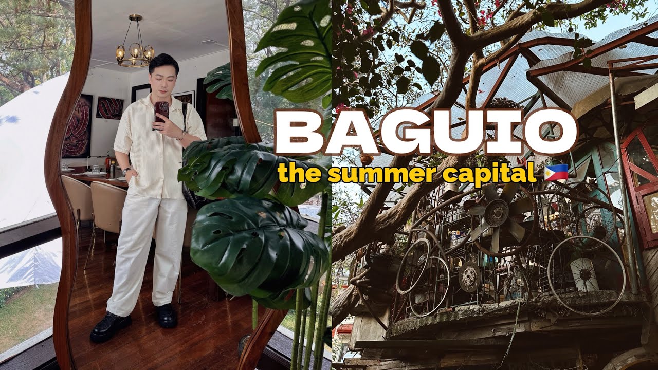 Chill Weekend in Baguio City🌲(Cafe Hopping, Food Trip, Hotel Room Tour)