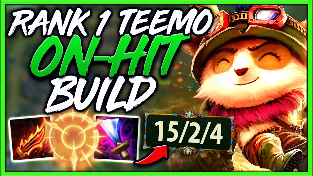 THIS ON-HIT BUILD MAKES TEEMO A MURDEROUS ADC (EASY CARRIES) - League of Legends