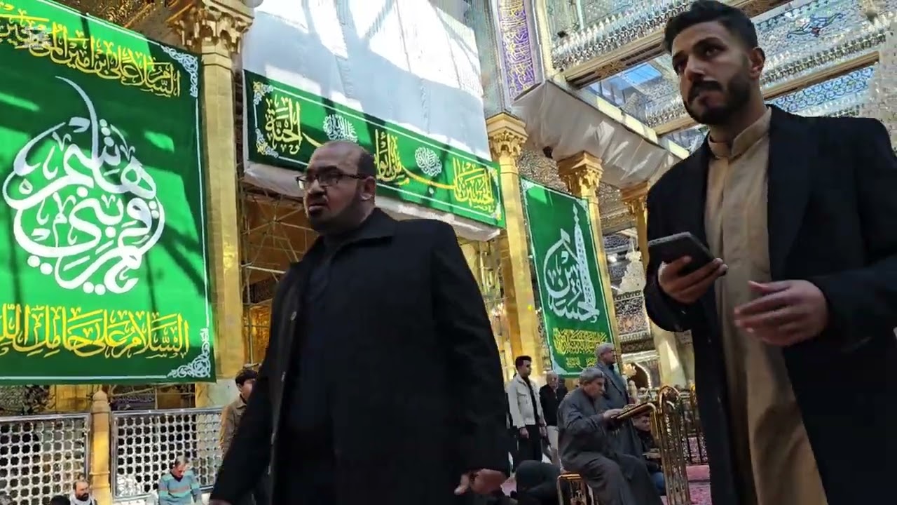 تفرفر ... الى كربلاء  حيث زيارة الأمام الحسين وأخيه ابا الفضل العباس  عليهم افضل الصلوات...