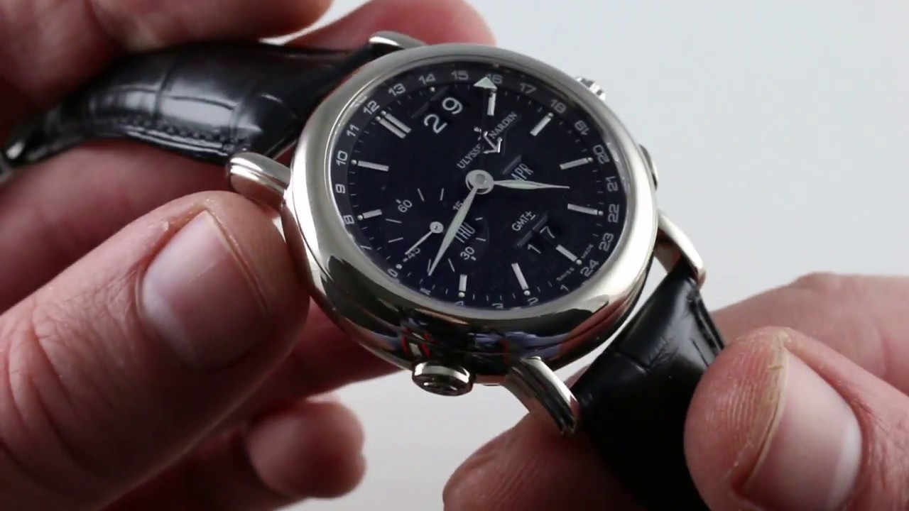 Pre-Owned Ulysse Nardin Perpetual Calendar GMT 320-22/92 Luxury Watch Reviews