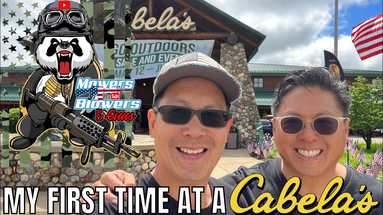 MY 1st VISIT TO A CABELAS STORE IN TRIADELPHIA WEST VIRGINIA ON MY 106th INDIANAPOLIS 500 ROAD TRIP