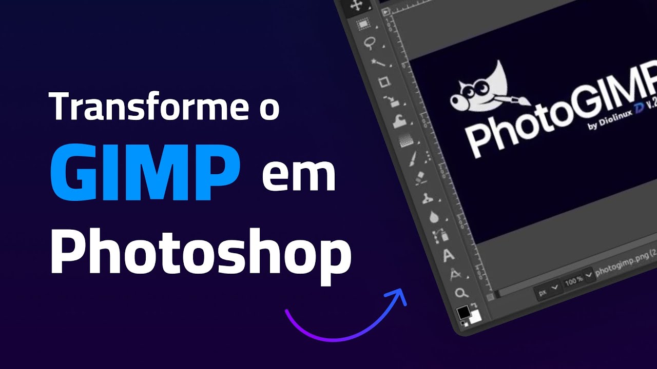 Transforme o GIMP no Photoshop