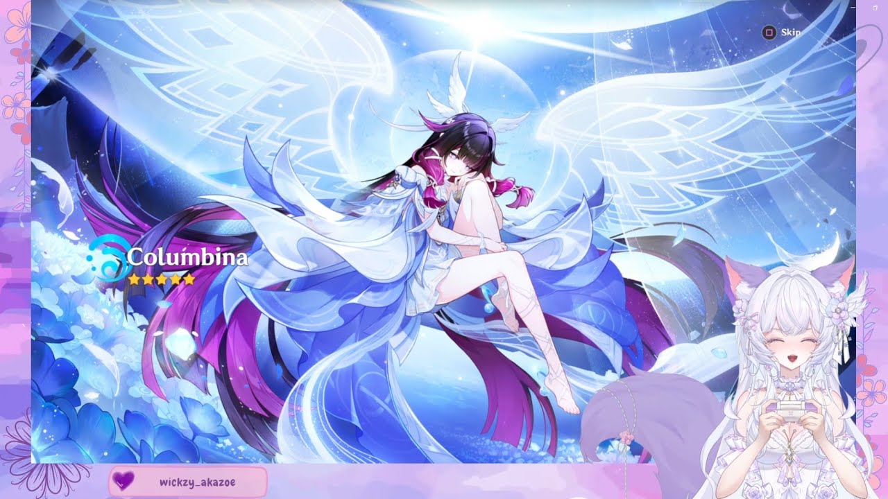 Genshin alt account 🌸 Wandering Teyvat again~ my Neuvi funds went to Columbina🌙💫