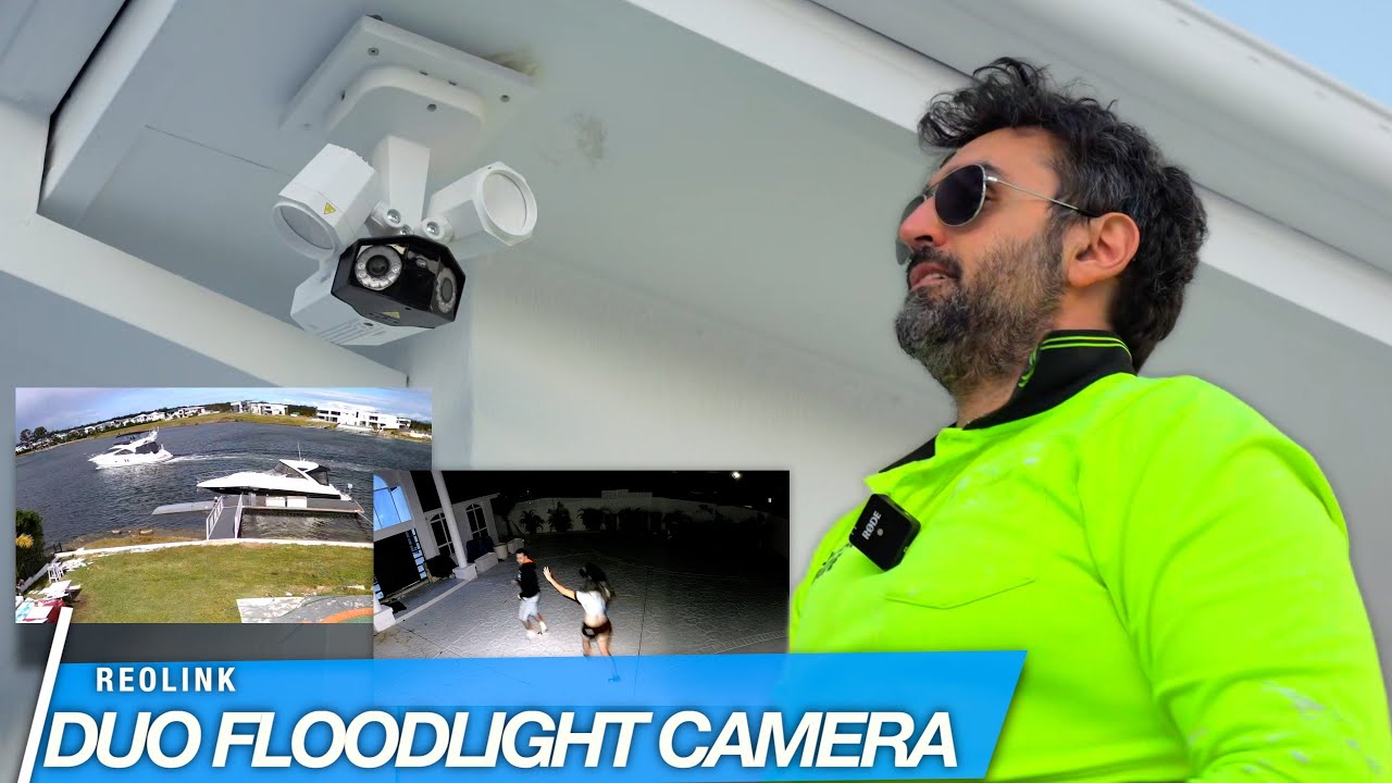 Камера видеонаблюдения Reolink Duo Floodlight — панорамный обзор 4K 180° | ОБЗОР