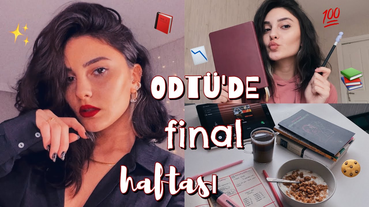 FİNAL HAFTASI ama ders &ccedil;alışmak dışında her şeyi yapıyorum edition