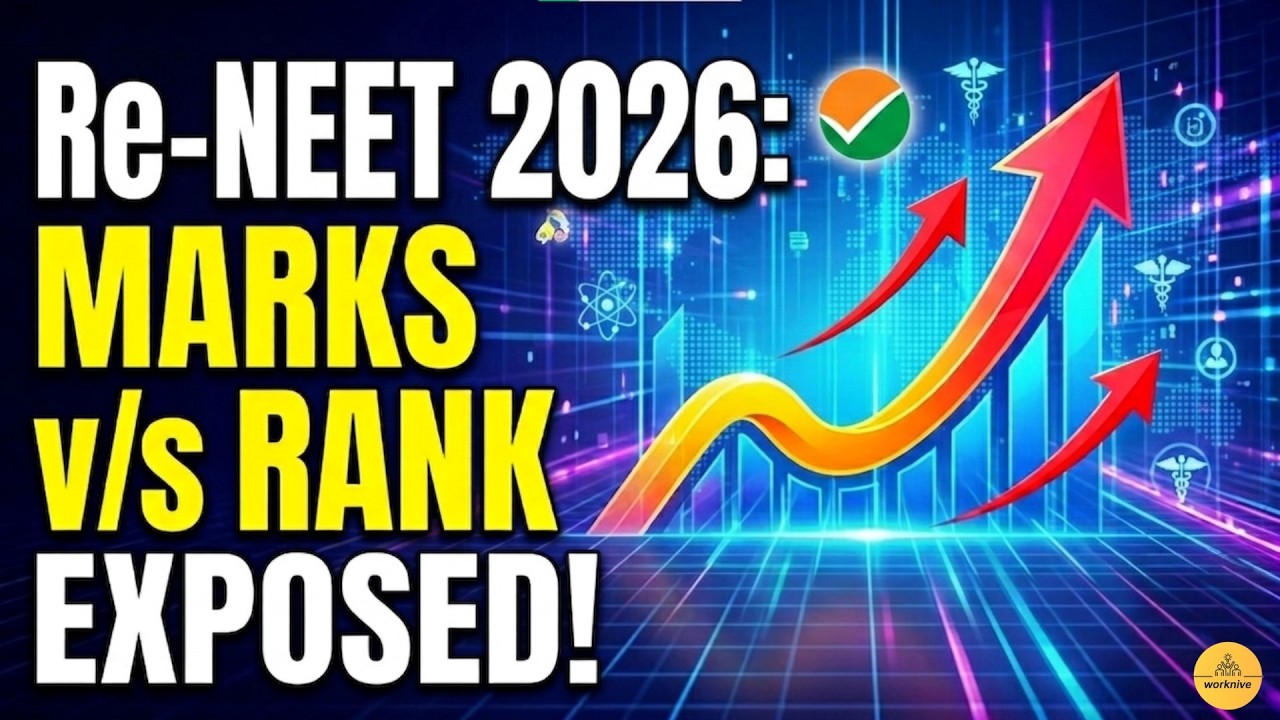 Re-NEET 2026: MARKS v/s RANK EXPOSED! 📊💥