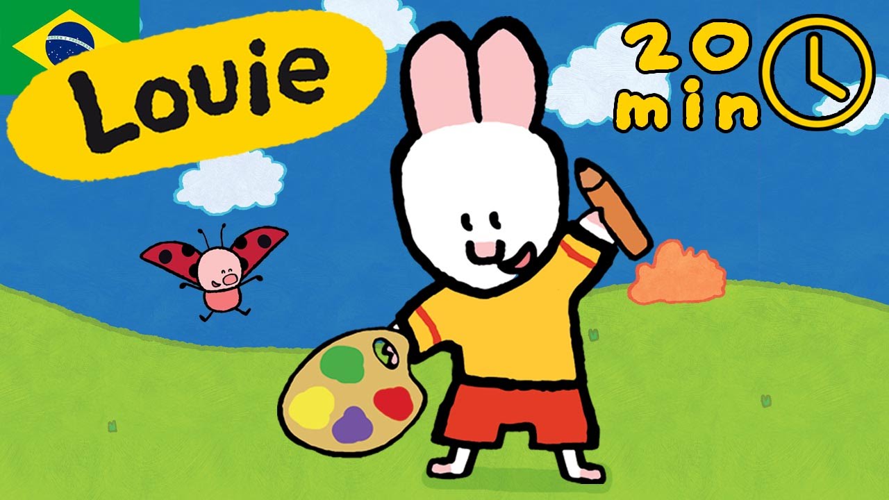 Novo canal! @LouiePortugues Inscreva-se! Compilação Louie desenhe | Para crianças
