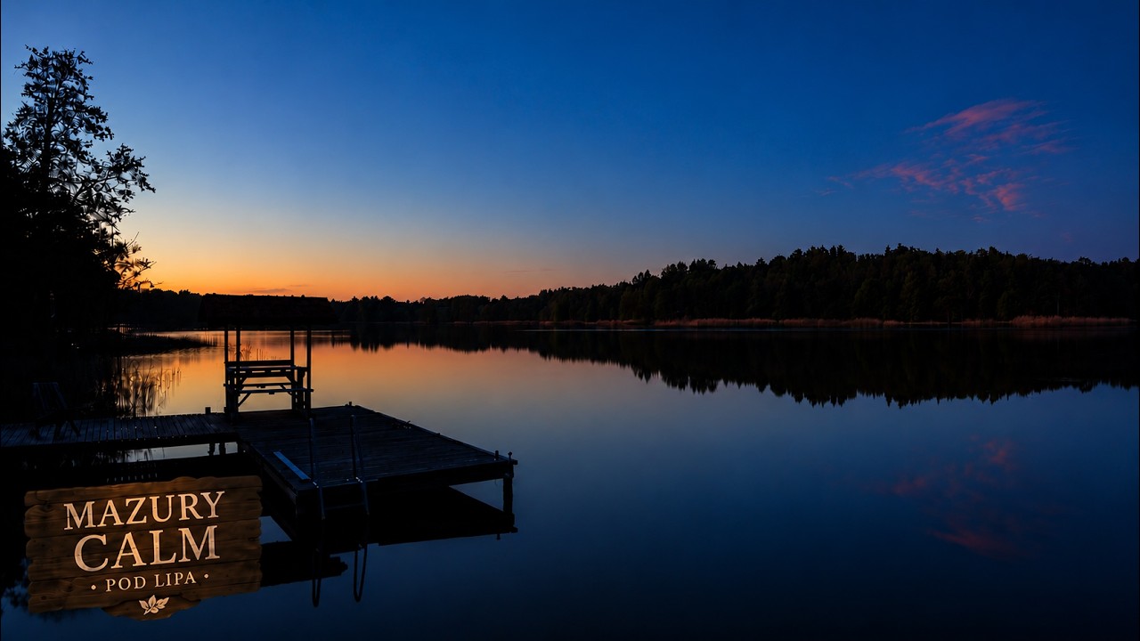 Blue Hour Silence on the Lake 🌙