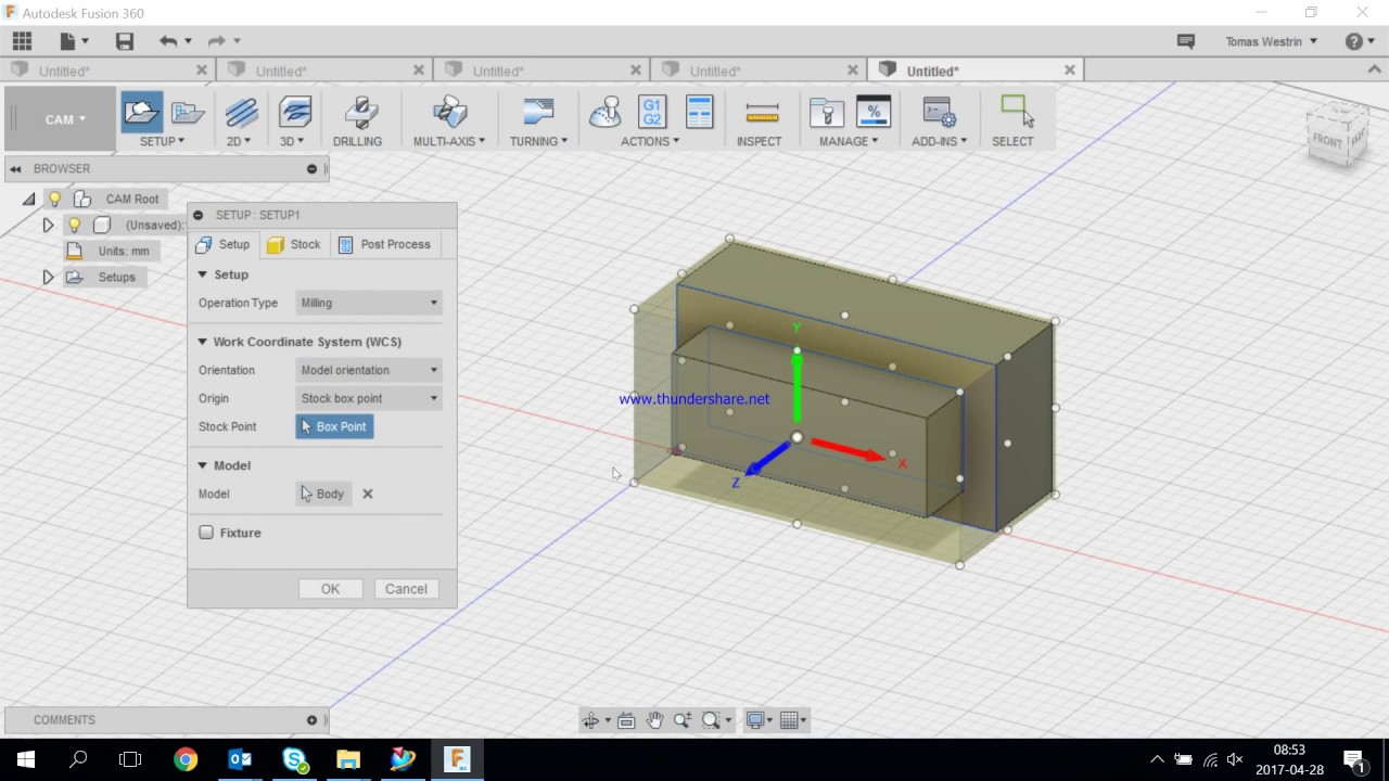how to: cad cam milling fusion360