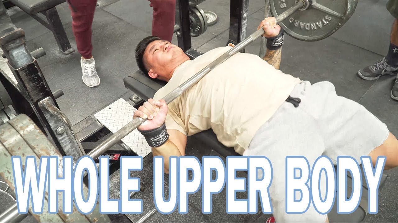 Huge Upper Body Workout with Bart Kwan & Maxx Chewning