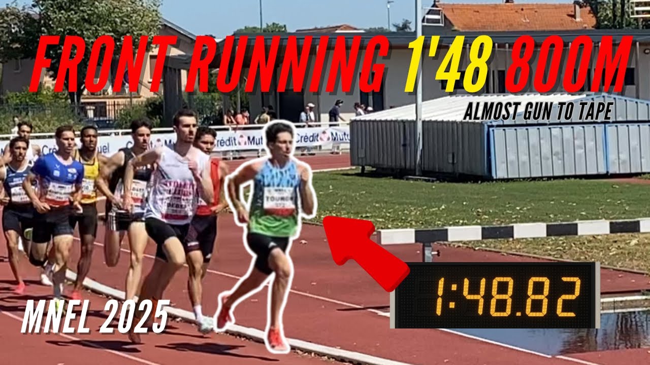 Front Running 1'48 800m - Race Analysis -  MNEL 2025