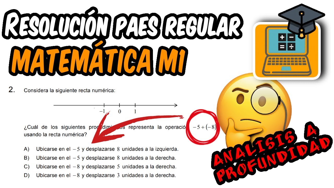Resolución PAES matemática m1 admisión 2025