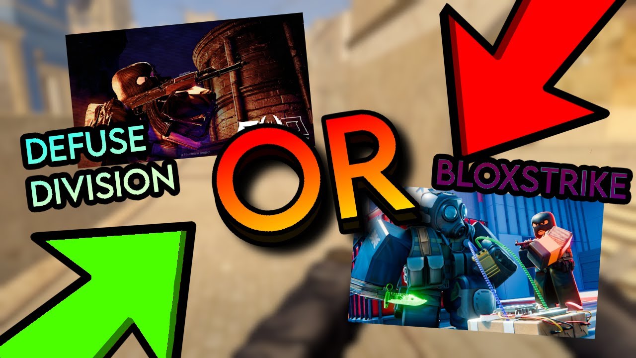 The 2 new Counter-Strike clones... WHICH ONE IS BETTER? || Defuse Division VS BloxStrike