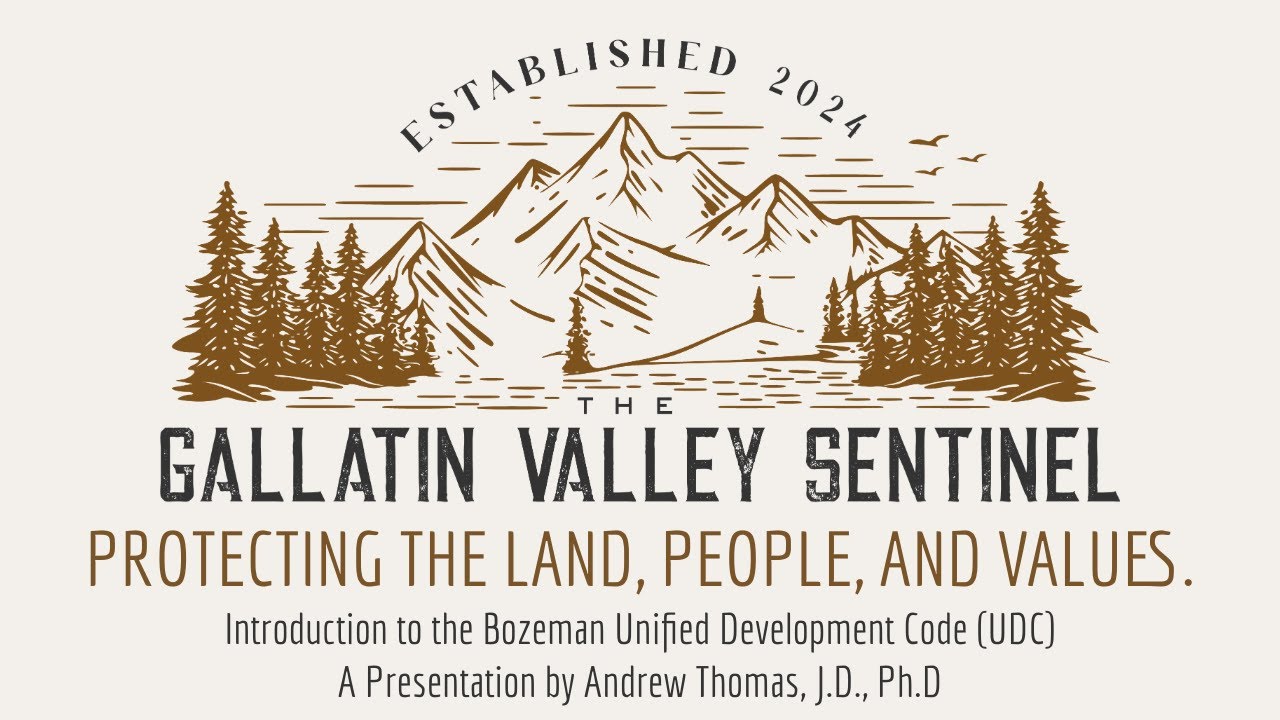 Introduction to the Bozeman Unified Development Code (UDC)