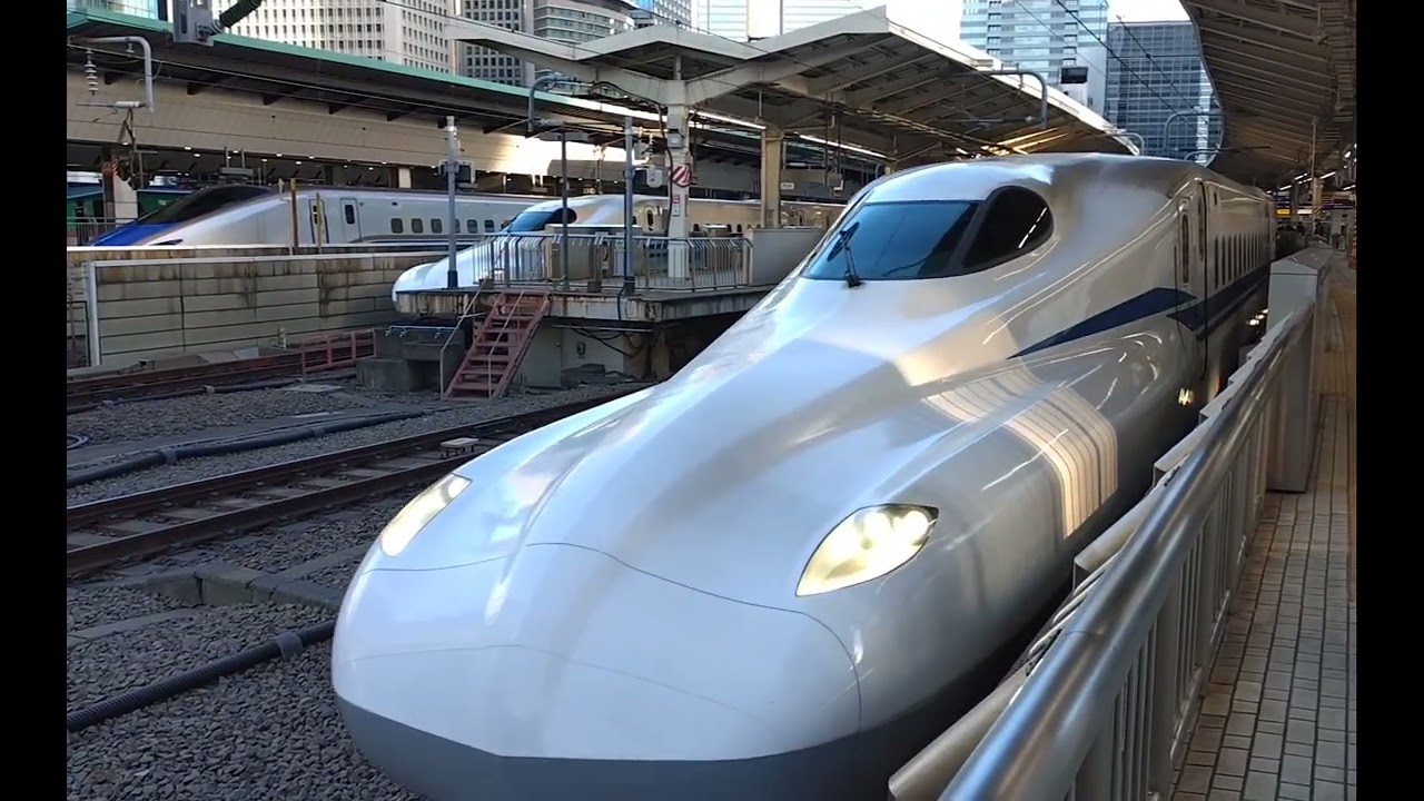 N700S 東京駅出発 / N700S The Departure from Tokyo Station