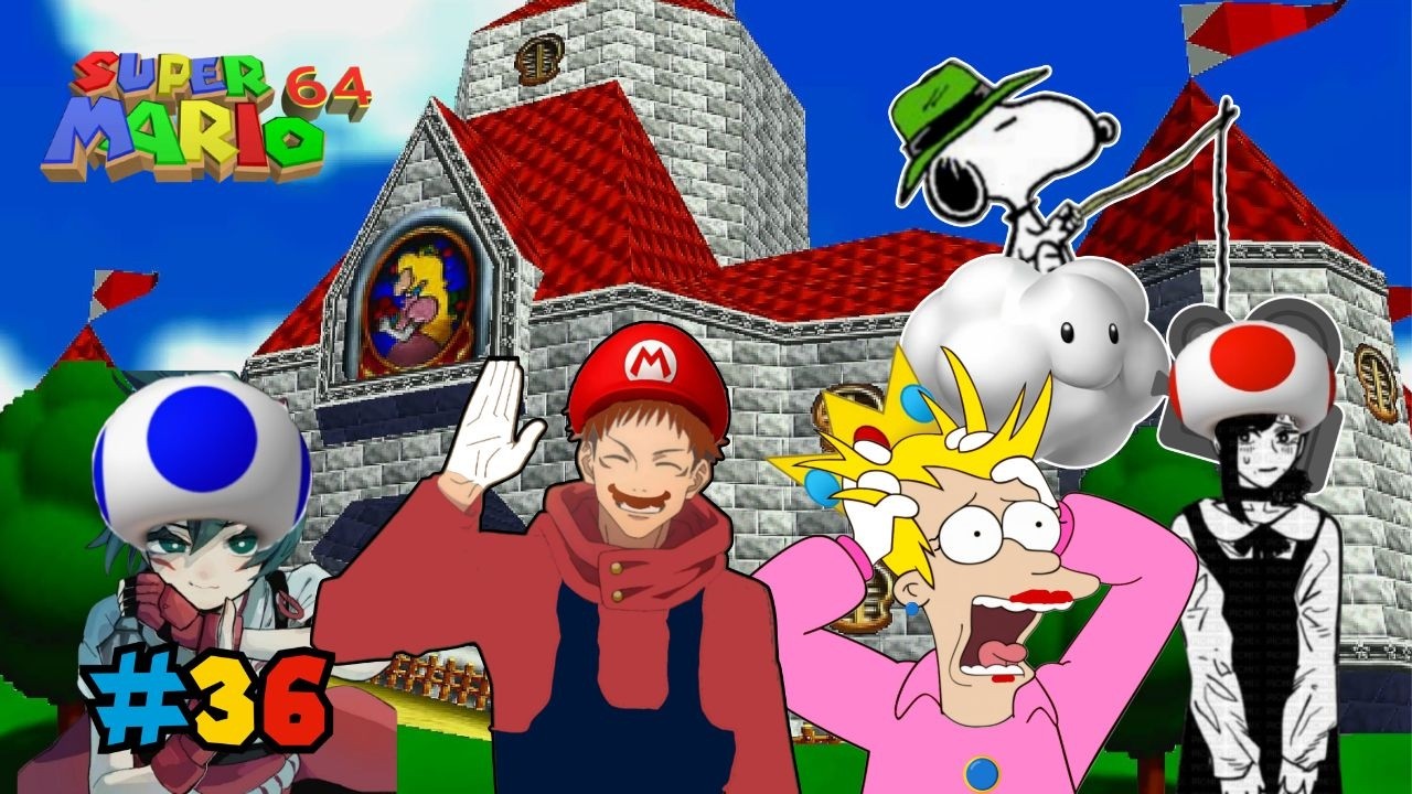Indo ali enfrentar o Bowser ou pelo menos tentando chegar até ele - Super Mario 64 #36