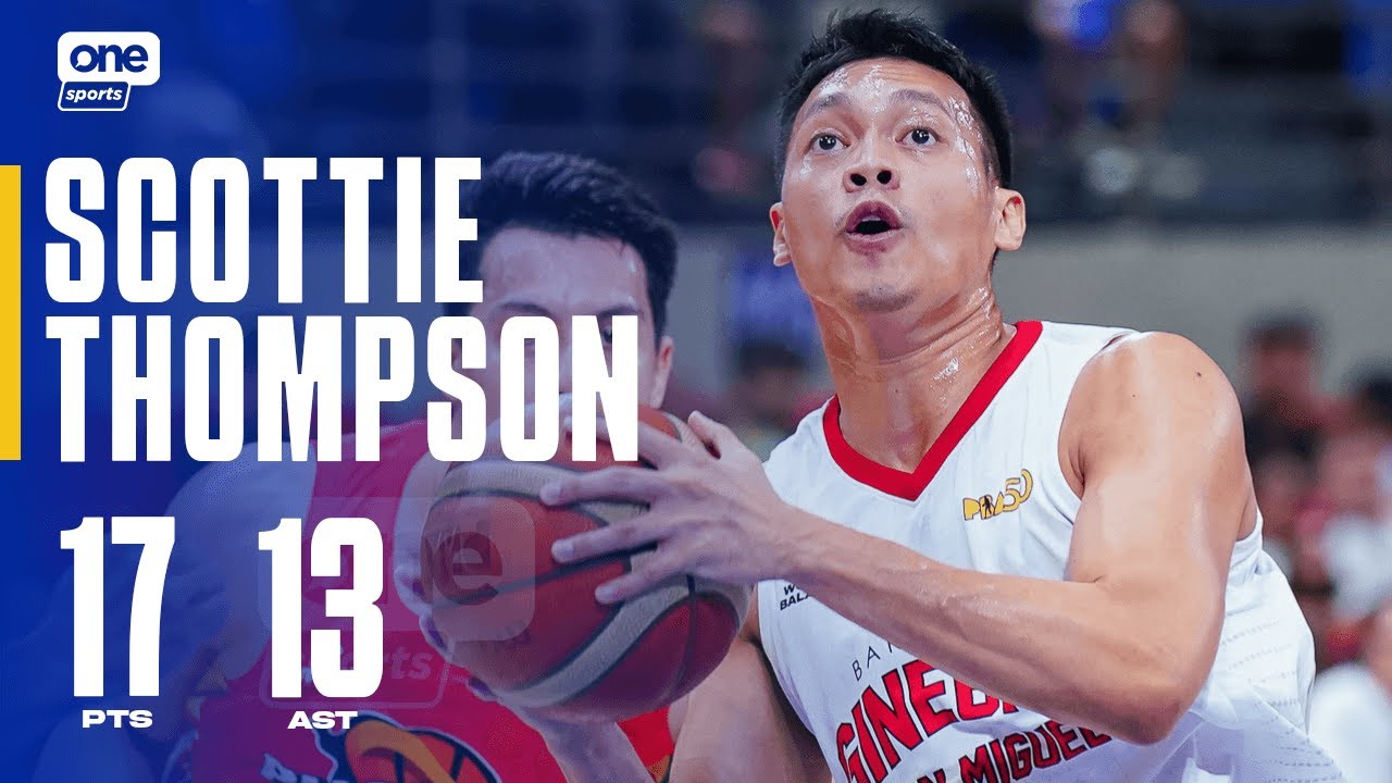 Scottie Thompson DROPS DOUBLE-DOUBLE vs. Phoenix 💪 | PBA SEASON 49 PHILIPPINE CUP  | HIGHLIGHTS