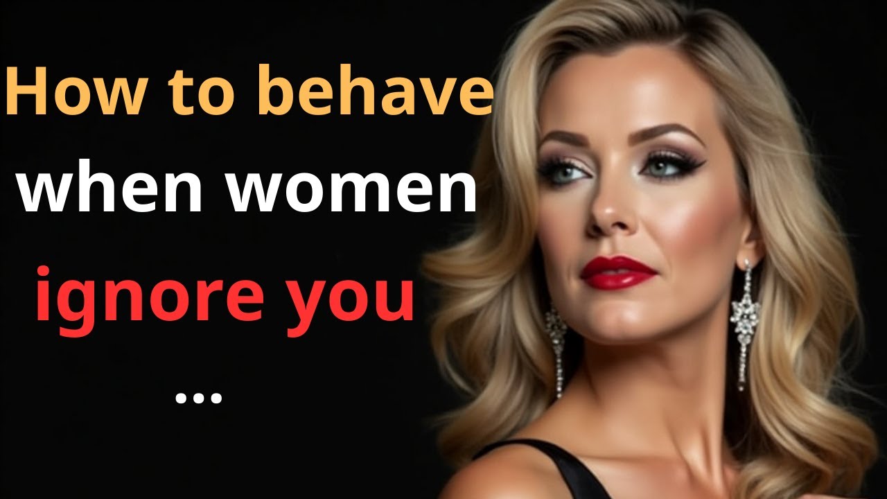 How to React When She Ignores You - Make Her Turn Around With Your Temperament